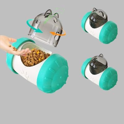 Distributeur de Croquettes pour Chien - BrainChase™ - Bleu - Le Chien Combler