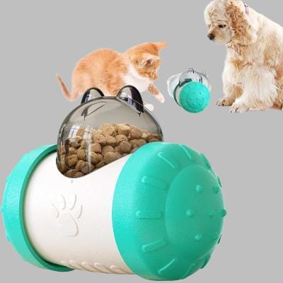 Distributeur de Croquettes pour Chien - BrainChase™ - Bleu - Le Chien Combler
