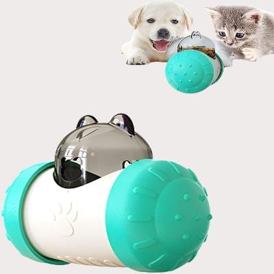 Distributeur de Croquettes pour Chien - BrainChase™ - Bleu - Le Chien Combler
