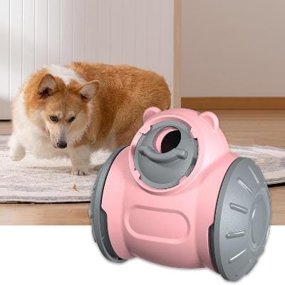 Distributeur de Croquettes pour Chien - BrainChase™ - Rose - Le Chien Combler
