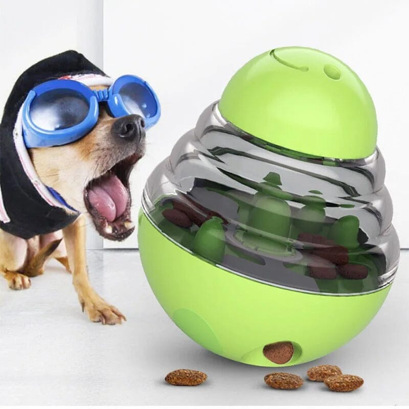 Distributeur de Croquettes pour Chien - SlowFeederDog™ - Vert - Le Chien Combler