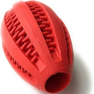 Jouet Interactif pour Chien - ChewBounceBall™ - Rouge - Le Chien Combler