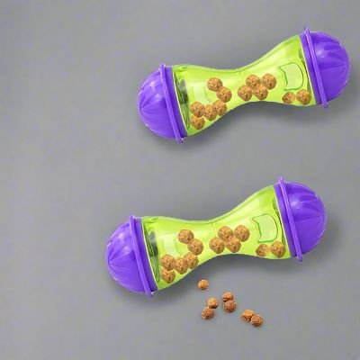 Jouet Interactif pour Chien - FeedBall™ - Sablier - Le Chien Combler
