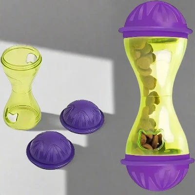 Jouet Interactif pour Chien - FeedBall™ - Sablier - Le Chien Combler