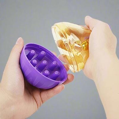 Jouet Interactif pour Chien - FeedBall™ - Toupie - Le Chien Combler