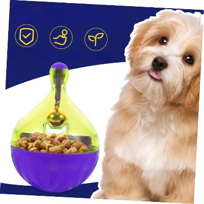Jouet Interactif pour Chien - FeedBall™ - Toupie - Le Chien Combler