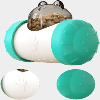 Distributeur de Croquettes pour Chien - BrainChase™ - Bleu - Le Chien Combler