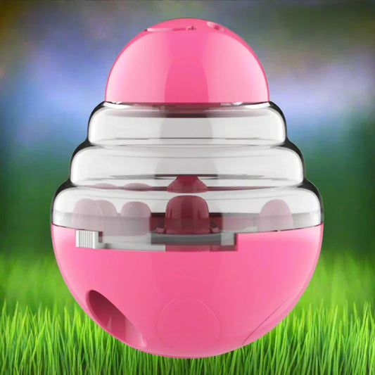 Distributeur de Croquettes pour Chien - SlowFeederDog™ - Rose - Le Chien Combler