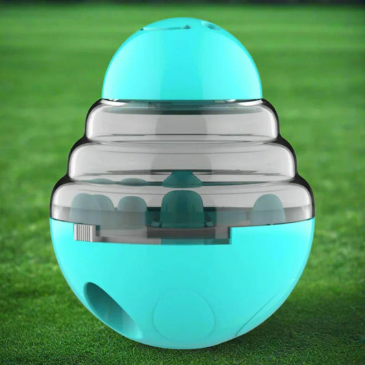 Distributeur de Croquettes pour Chien - SlowFeederDog™ - Turquoise - Le Chien Combler