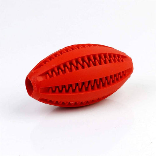 Jouet Interactif pour Chien - ChewBounceBall™ - Rouge - Le Chien Combler
